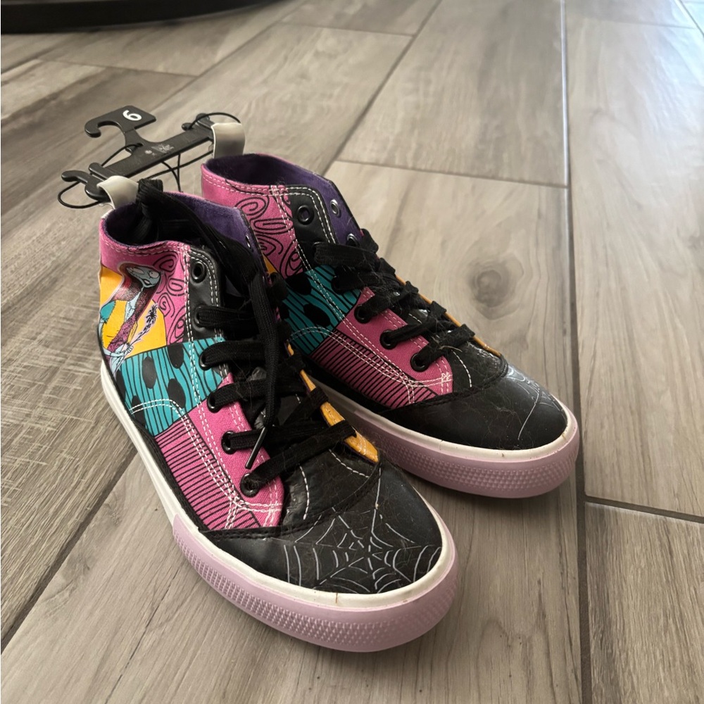 Nightmare Before Christmas Colorful Kids High-Top Sneakers